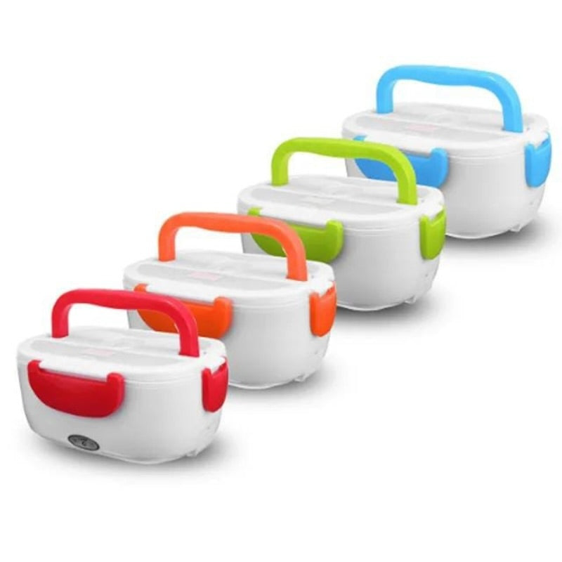 Portable Electric Heating Lunch Box | Food Warmer (Random Color)