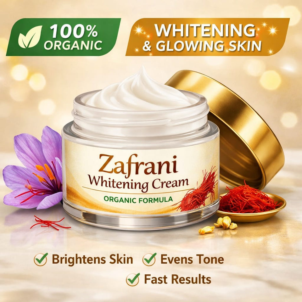 Organic Zafrani Cream for Whitening & Radiant Skin – COD Pakistan”