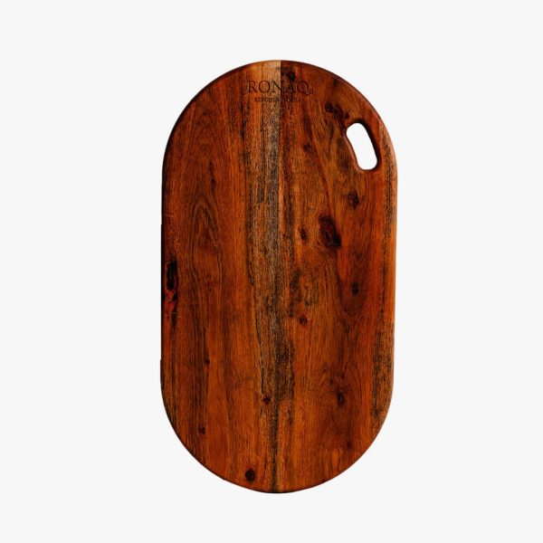 Premium Oblong Acacia Wood Chopping Board – 17 X 9 X 2 Inches