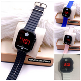 Sports Touch Watch The Future With Our Digital Square Watches For Men / Kids (random Color)